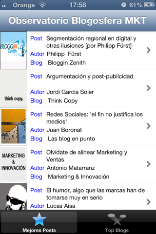 BlogosMKT screenshot 2