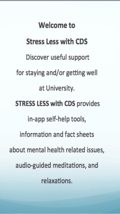 Stress Less with CDS