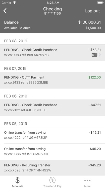 Medisys EFCU Mobile Banking screenshot-3