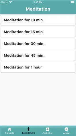 Game screenshot Anapanasati Meditation apk