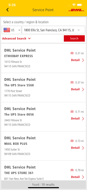 DHL Express Mobile App(圖2)-速報App