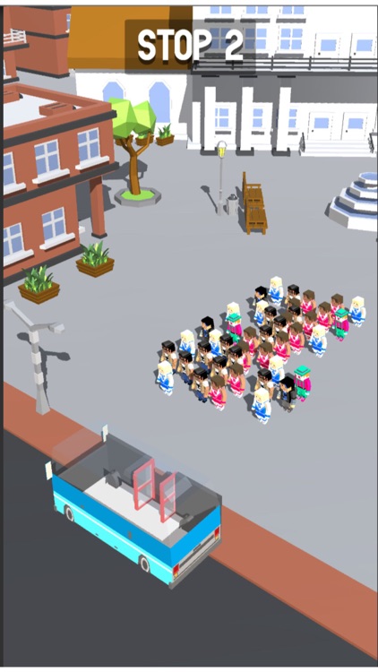 fit the bus 3D : crowd town