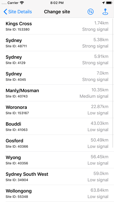 Antenna Signal screenshot 2