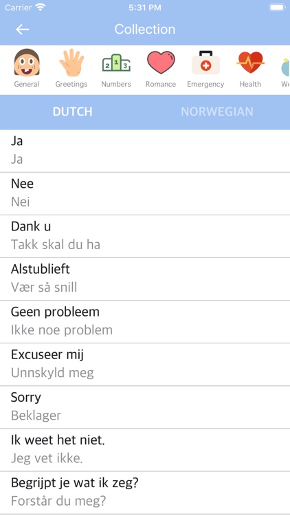 Dutch-Norwegian Dictionary screenshot-6