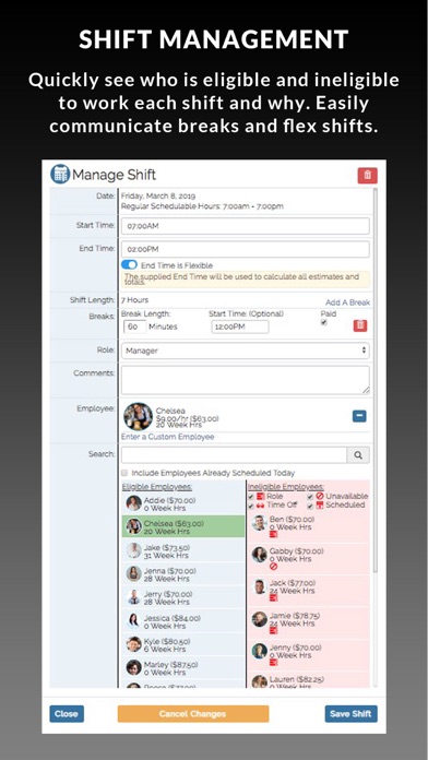 SHIFTR Employee Scheduling screenshot 4