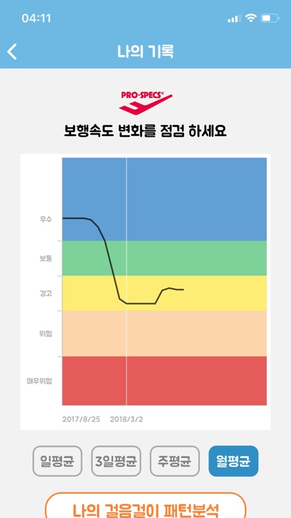 프로스펙스 (인솔전용)스마트 워킹 케어