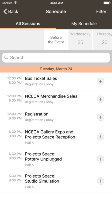 How to cancel & delete NCECA Events App from iphone & ipad 3