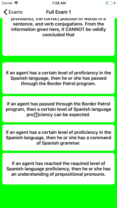 Border Patrol Exam Prep screenshot 2