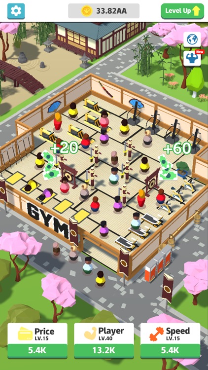 Idle Fitness - Workout Tycoon screenshot-3