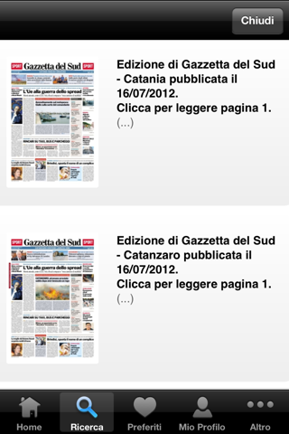 Gazzetta del Sud Digital screenshot 3