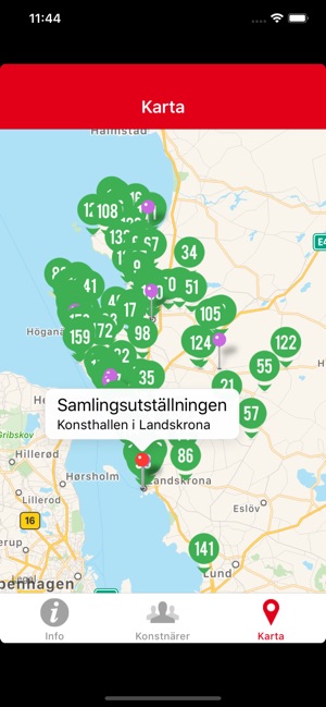 Konstrundan i nordvästra Skåne(圖1)-速報App