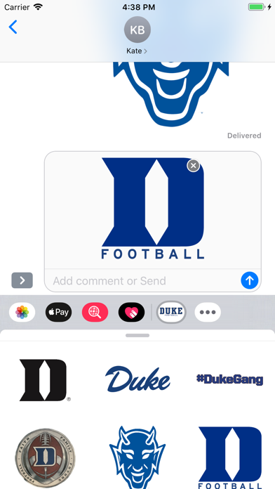Duke Stickers screenshot 2