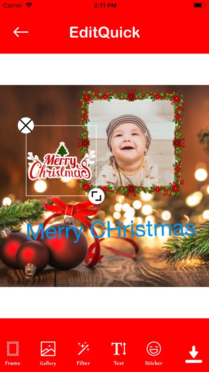 Christmas Photo Editor Collage screenshot-6