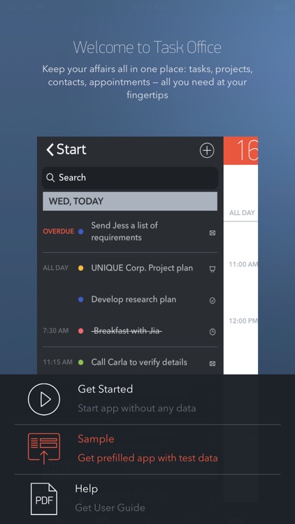 Task Office: to-do, calendar screenshot-0