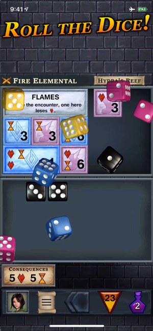 Captura de tela da Masmorra de um deck