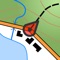 Intuitive GPS navigation using the topographic map of France