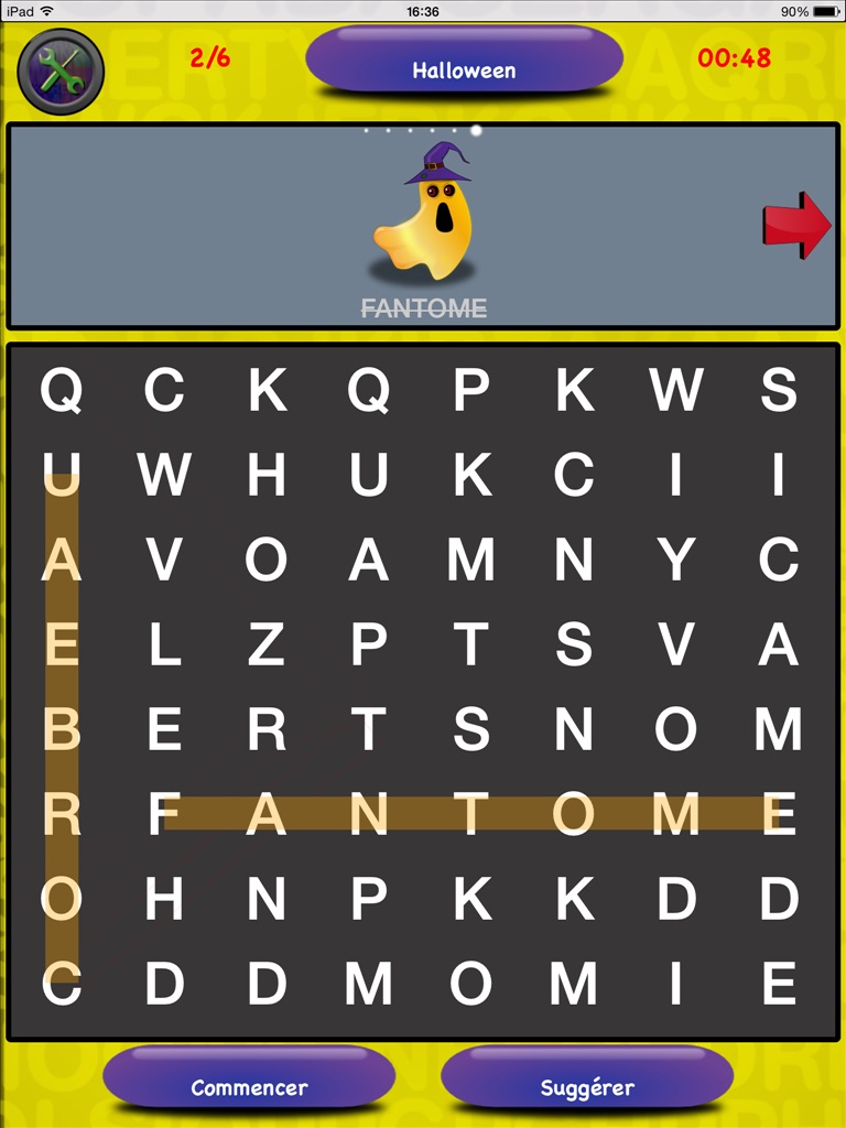 Word Search with pictures kids screenshot 2