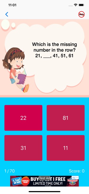 Second Grade Math Quiz(圖7)-速報App