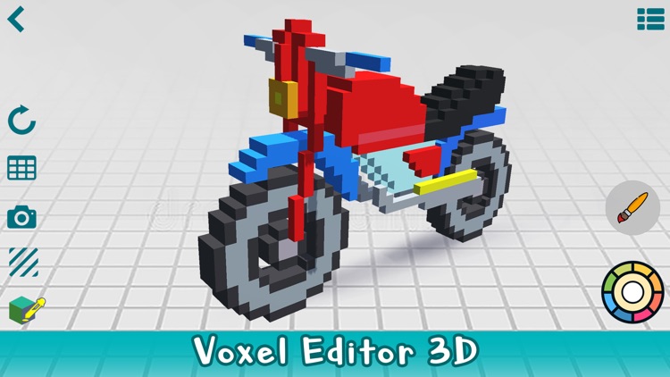 Poxel 3D - Voxel Editor, Maker screenshot-0