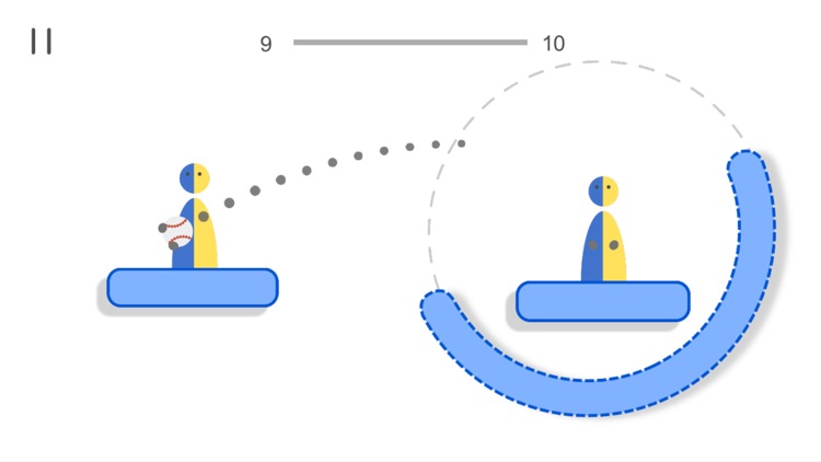 Pass the ball-Aim and throw