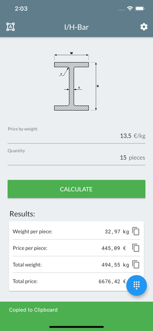 Metal Weight Price Calculator(圖4)-速報App