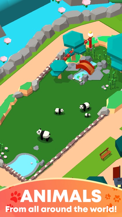 Idle Zoo Tycoon 3D screenshot-4