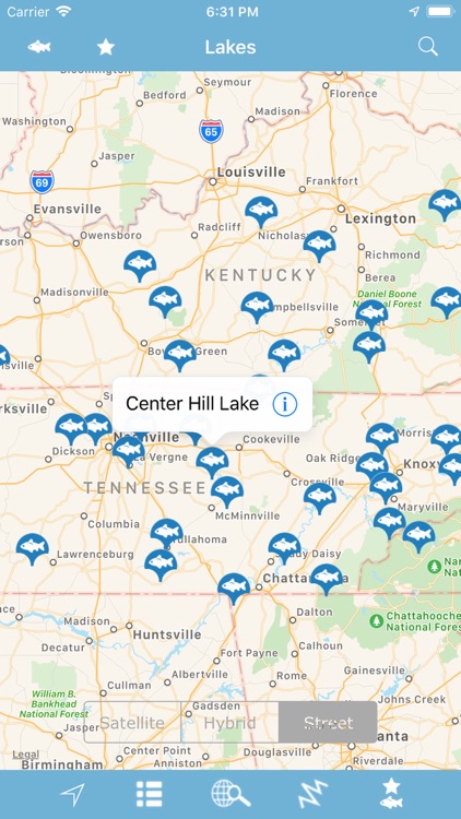 Tennessee-Kentucky Fish Lakes