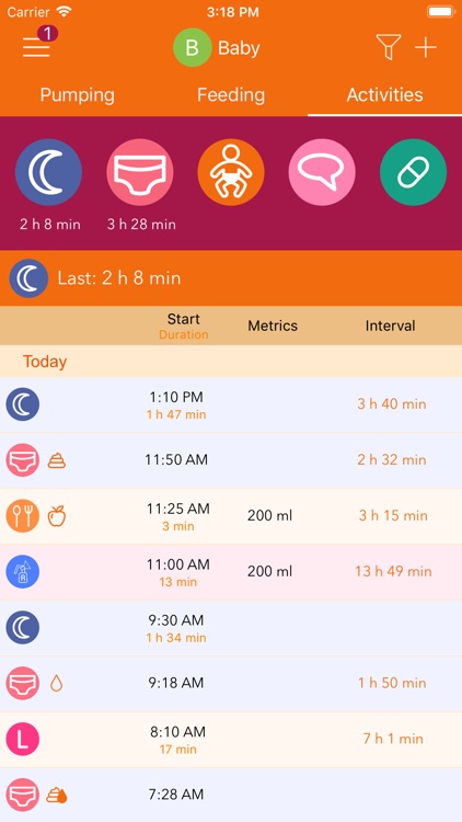 Breastfeeding Newborn tracker screenshot-4