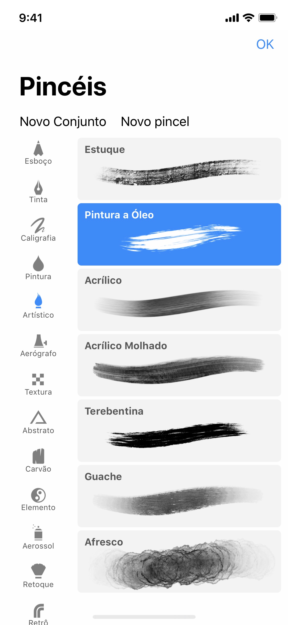 Screenshot do app Procreate Pocket