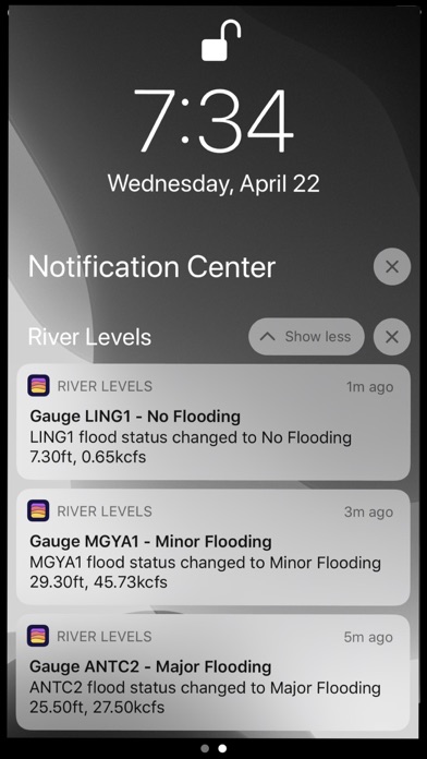 River Levels & Flows screenshot 4