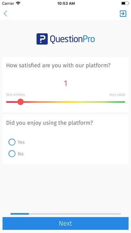QuestionPro - Offline Surveys screenshot-3