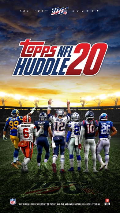 HUDDLE: The NFLPA Digital Football Trading Card Game screenshot 1