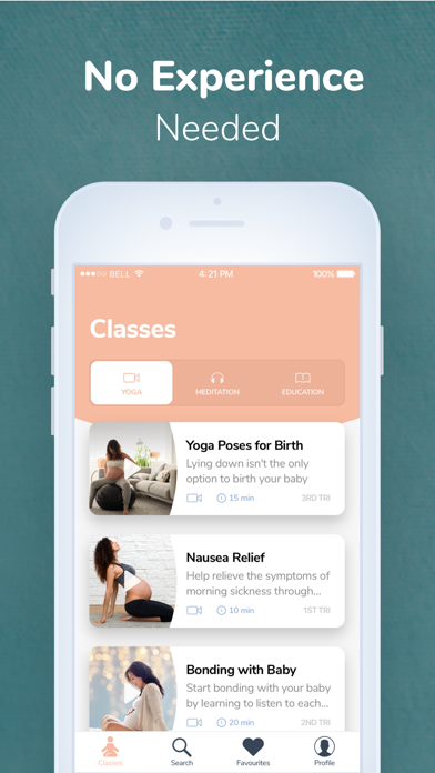 YogiBirth - Pregnancy Yoga App screenshot 4