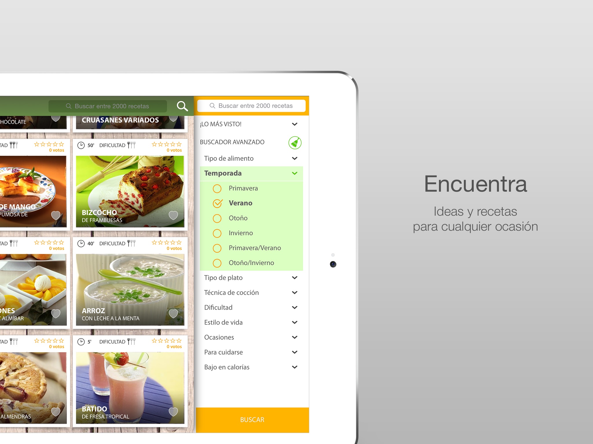 Nestlé Cocina. Recetas y Menús screenshot 4