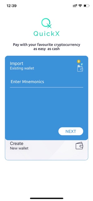 QuickX Wallet