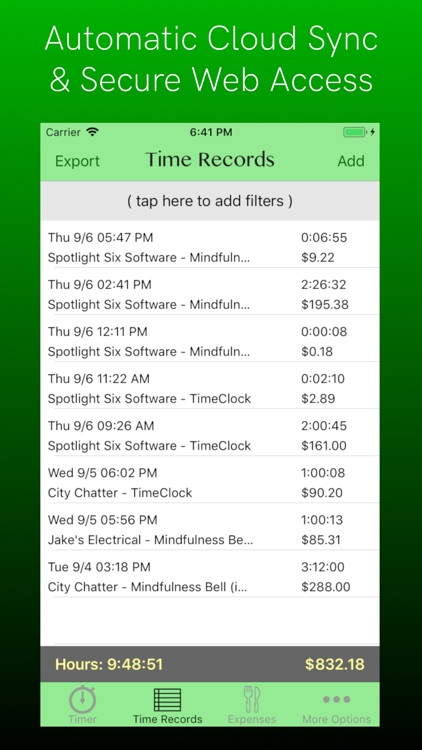 TimeClock Connect: Track Hours