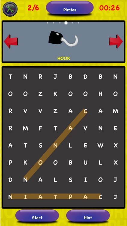 Word Search with pictures kids