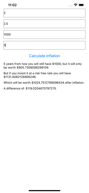 Inflation Calc(圖1)-速報App