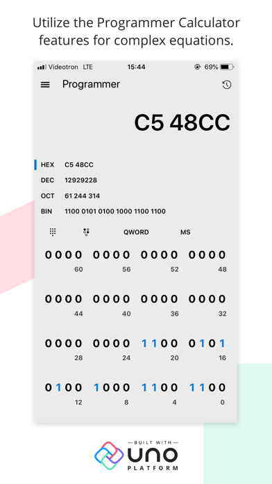 Uno Calculator screenshot 2