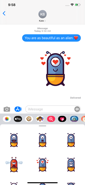 Aliens Emoji(圖1)-速報App