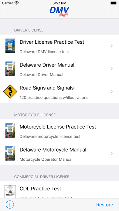 How to cancel & delete Delaware DMV Test Prep from iphone & ipad 1