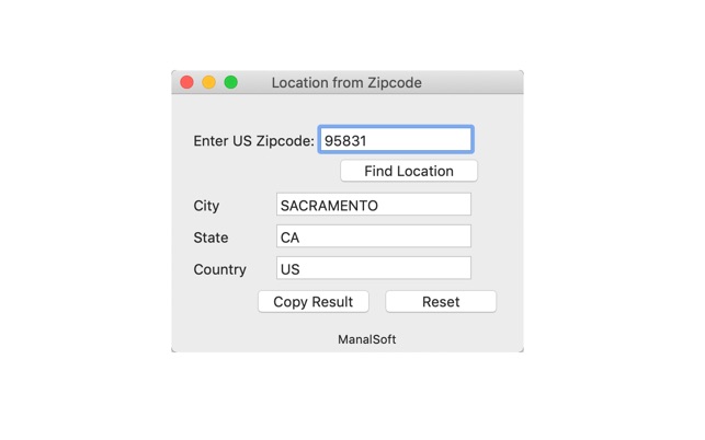 Location From Zipcode(圖1)-速報App