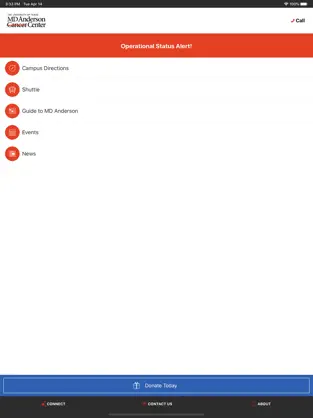 Captura de Pantalla 1 MD Anderson Mobile iphone