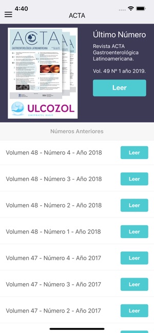 Acta Gastroenterol Latinoam.(圖1)-速報App
