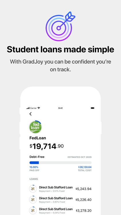GradJoy: Pay Off Student Loans screenshot-4