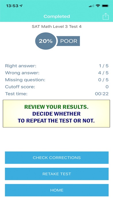 How to cancel & delete Test Me! Master SAT/ACT/TOEFL from iphone & ipad 4