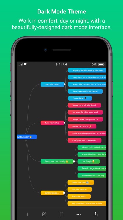 WriteMapper 2: Mind Map screenshot-6