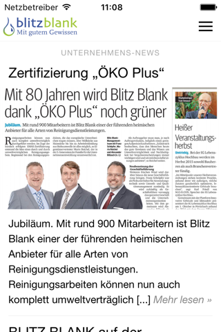 myBlitzBlank App - náhled