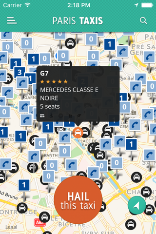 Paris Taxis screenshot 2