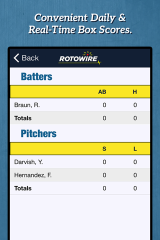 RotoWire Baseball Commissioner screenshot 2